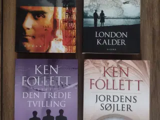 9 romaner af Ken Follett 