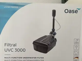 Springvandspumpe med filter til havebassin