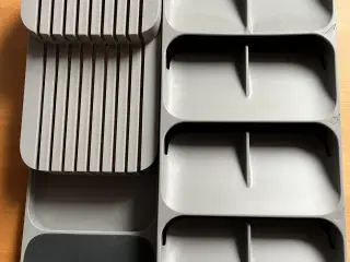 Bestik og brødknive bakke