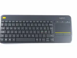 Logitech Wireless Keyboard K400+ (Nordisk)