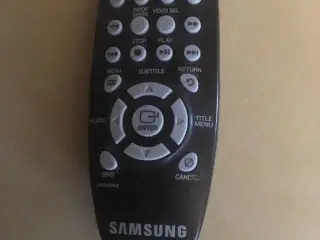 Fjernbetjening til Samsung DVD afspiller