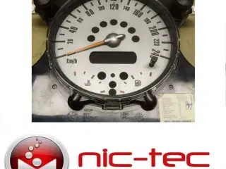 Mini One speedometer Rep.