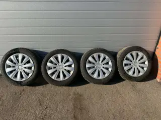 16" stålfælge med vinterdæk og TMPS sensor