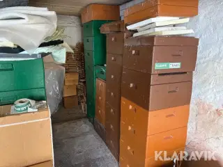 Bistader og løsdele 7 styk.
