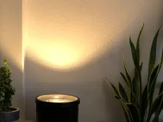 Gl. Industri lampe