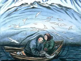 Aka Høegh - Litografi