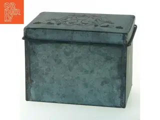 Metalkasse med låg (str. 13x10 cm)