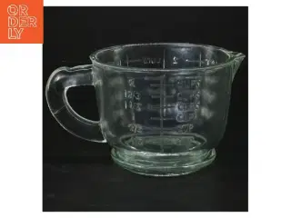 Glas målebæger (str. Ø 12 cm)