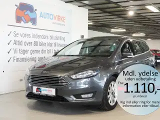 Ford Focus 1,0 EcoBoost Titanium 125HK Stc 6g
