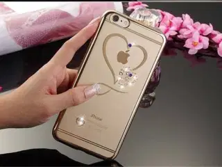 Guld silikone cover iPhone 6 6s SE 2020 7 8 7+ 8+ 