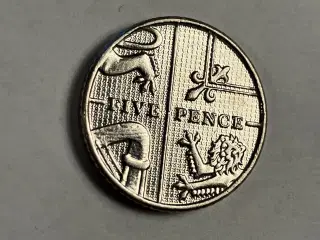 5 Pence England 2016