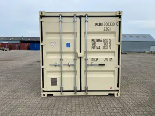 20 fods container NY One Way i Flot Ral 1015 farve