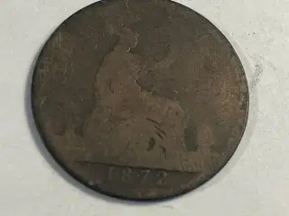One Penny 1872 England