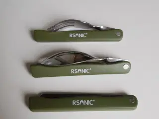 NY! RSONIC Camping Spisesæt (Ske / Gaffel / Kniv)
