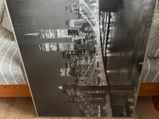 New York plakat i Aluramme