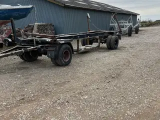 Bådvogn til sejlbåd. 