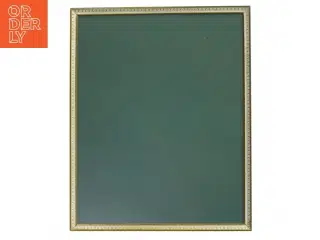 Gammel fotoramme i metsl i metal  (str. 25x20,5 cm)