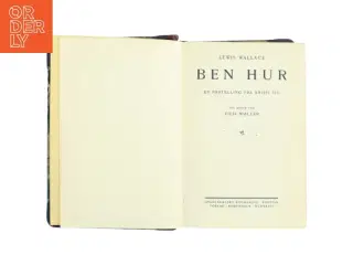 Ben Hur af Lewis Wallace (Bog)