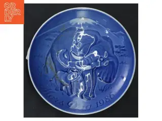 Royal Copenhagen mors dag platter fra 1986 fra B&G (str. Ø 15 cm)