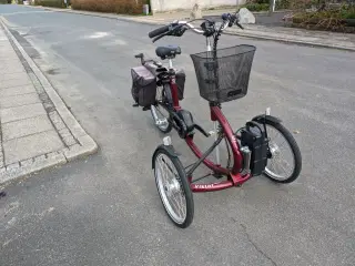 Trehjulet el cykel, som ny