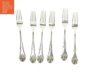 Sæt af 6 gafler, 20 cm (str. 6 stk 20 cm)