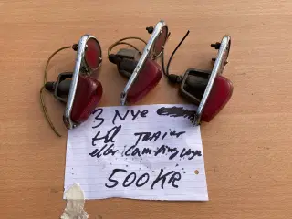 Baglygter til trailer eller campingvogn - 3 stk. 