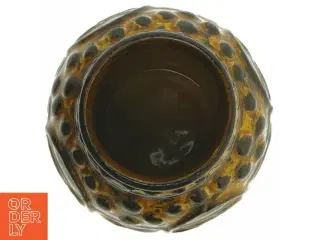 Keramisk vase med mønstret design fra Bay W.GERMANY (str. 15 cm)