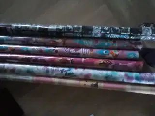 Bogbind, seks stk. 20,- for alle seks