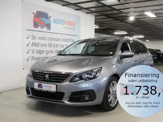 Peugeot 308 SW 1,6 BlueHDi Spirit Comfort 120HK Stc