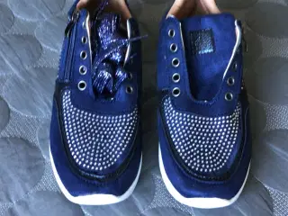 Dame Sneakers med lynlås
