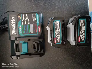 Makita batteri +oplader 