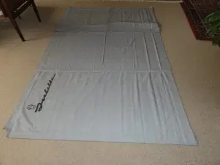 3 fløjet læsegl 450 x 140 cm. Lysegrå. Isabella