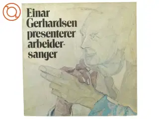Einar Gerhardsen Vinylplade fra Nor-Disc