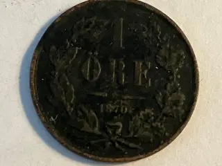 1 øre Sweden 1870