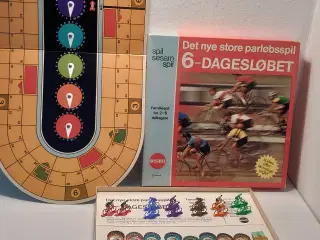 6-Dagesløbet. Komplet spil fra Sesam 1976.