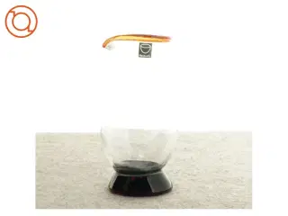 Glaskande svensk glas fra Helleclin (str. 13 x 6 cm)