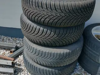 Alu fælge med vinterdæk 5 X 112