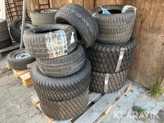 Assorterede dæk - 9 styk