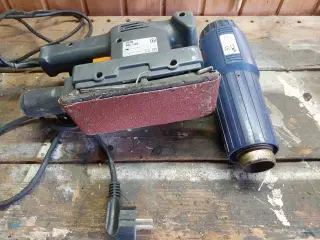 Rystepudser + en varmepistol, samlet kr. 75
