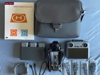 dji air 3 fly more combo + tilbehør