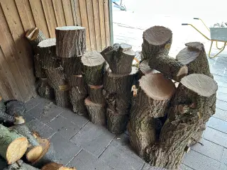 Brænde fra bl.a. rubiniatræ