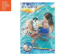 Oppustelig zebra badelegetøj fra Bestway (str. 57x51 cm)