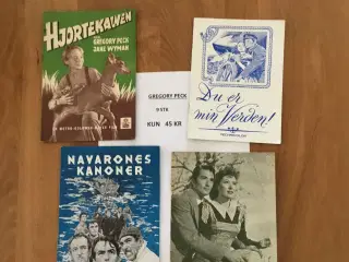 GREGORY PECK - 9 STK - 1 LOT