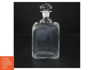 Glas karaffel med prop (str. 18 cm)