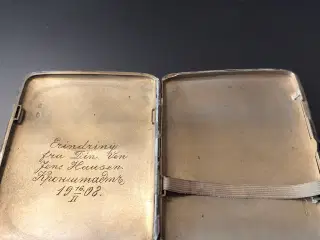 Russisk Sølv. Cigarat etui 