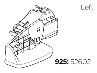 Thule lygte holder venstre, 925/927