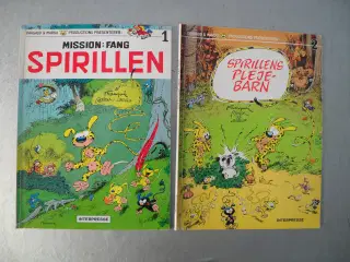 spirillen nr. 1+2 flot stand, samlet pris