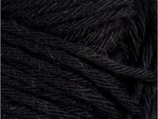 Bomuldsgarn, 8/8, L: 80-85 M, sort, 50g/ 1 ngl.
