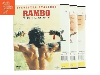 Rambo Trilogy (-) med Sylvester Stallone (DVD)