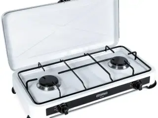 Gasblus med 2 brændere PROMIS KG200 – hvid